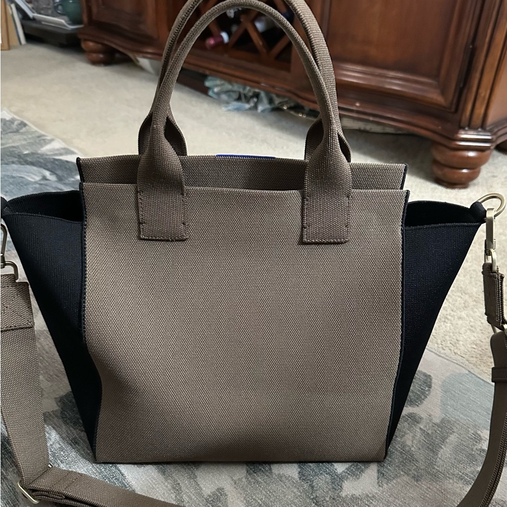 Rothy's Brown and Black Tote Bag